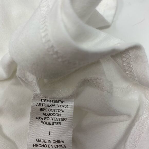 Chaser Raglan Graphic Tee shirt Size L Red:White - Picture 9 of 10